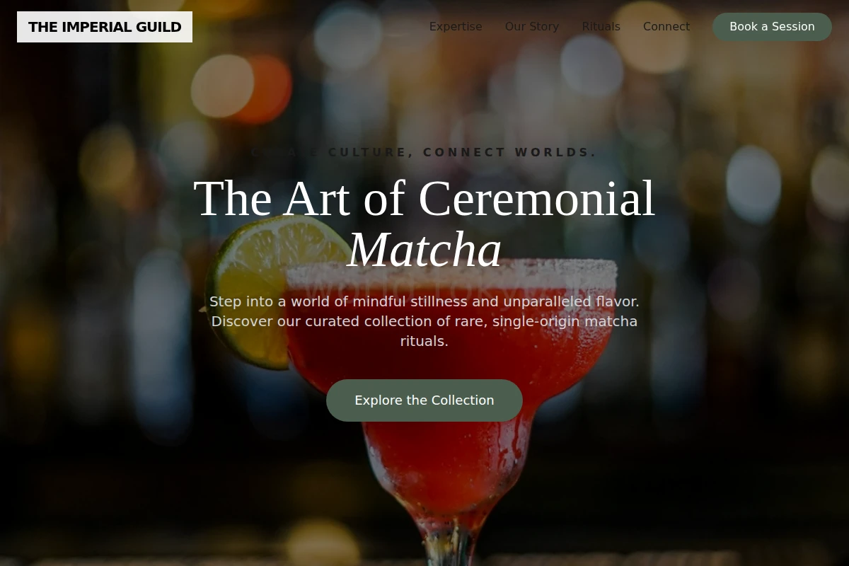 Matcha Cosmopolitan