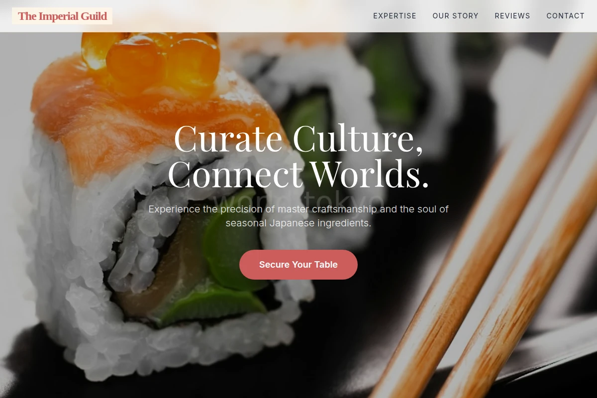 Boutique Japanese Food