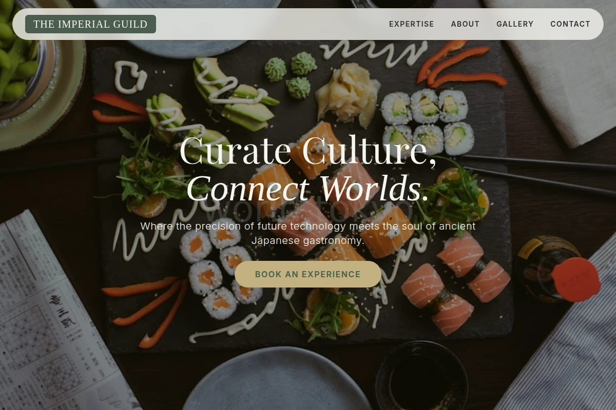 High-tech Japanese Food
