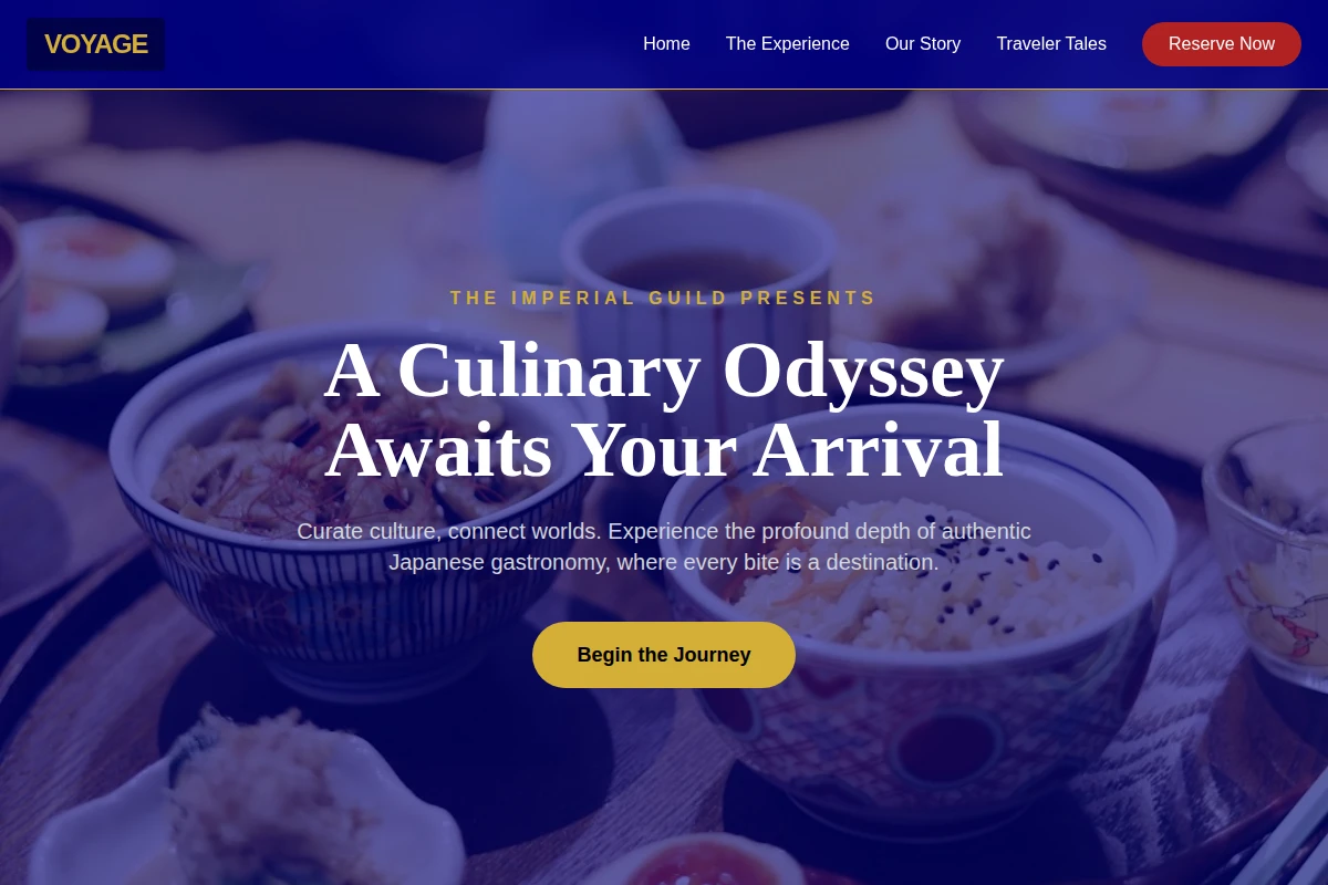 Voyage Japanese Food