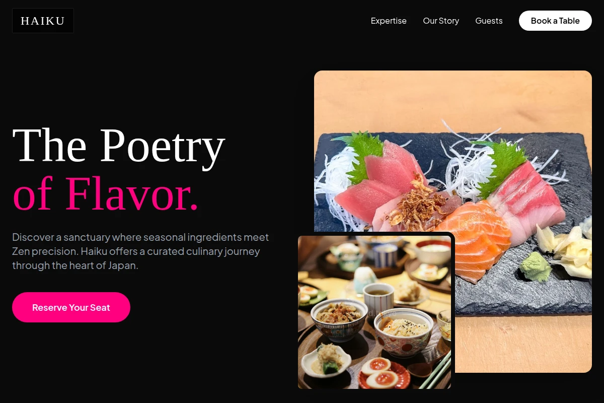 Haiku Japanese Food