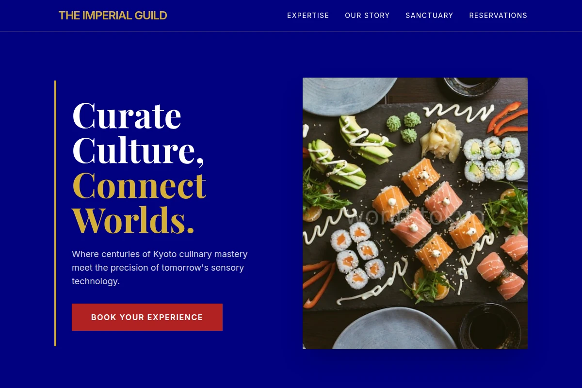 High-tech Japanese Food