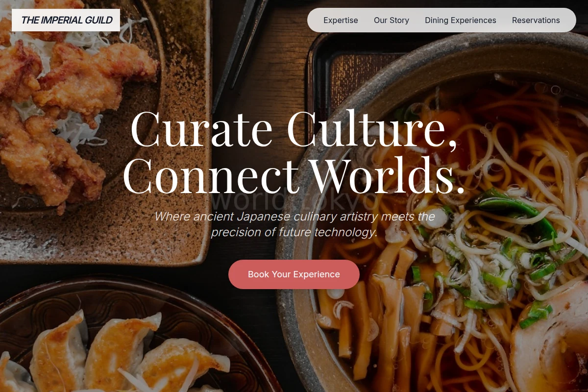 High-tech Japanese Food
