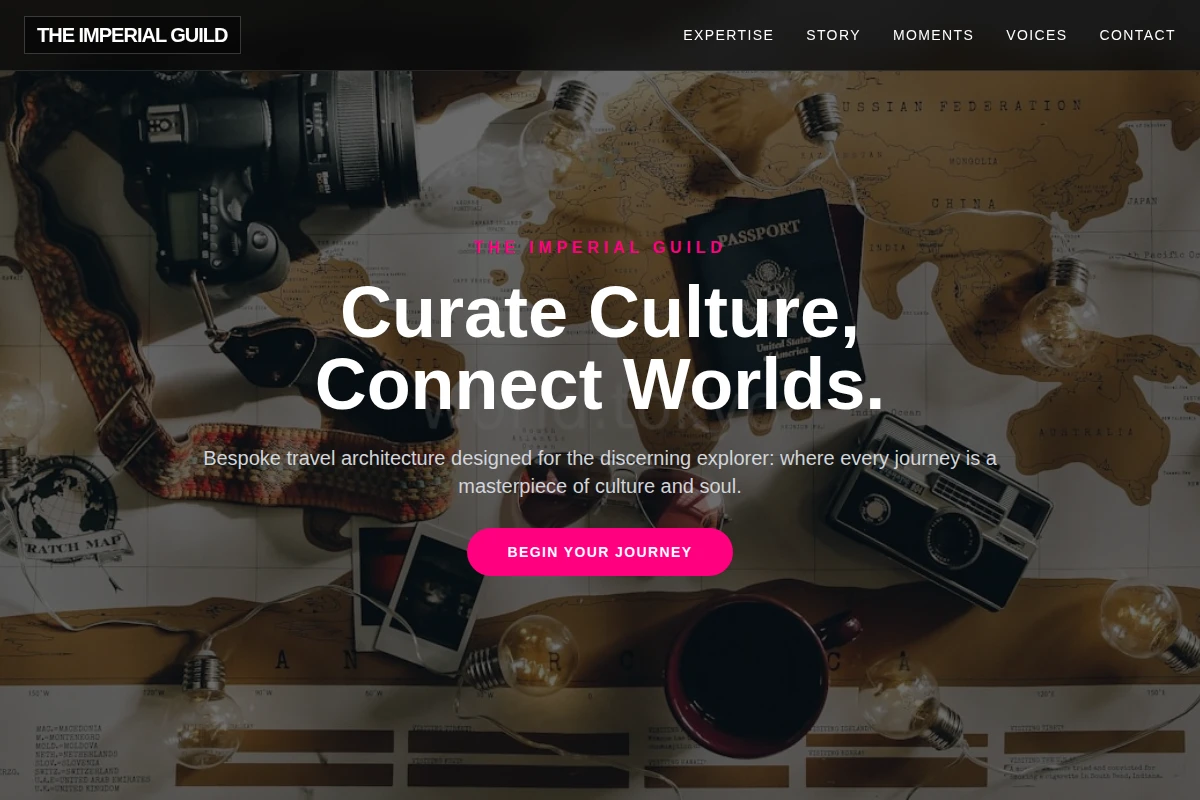 Minimalism Travel Agency